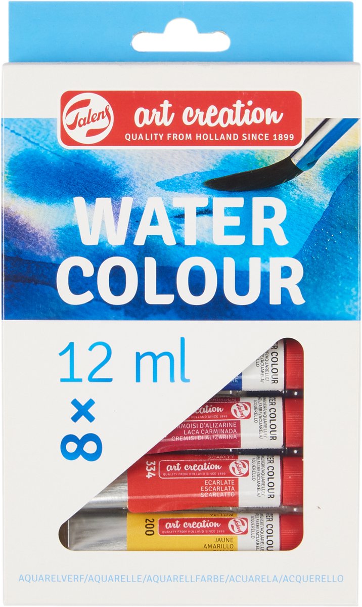 Talens Art Creation - Talens Art Creation aquarelverfset 8x12ml