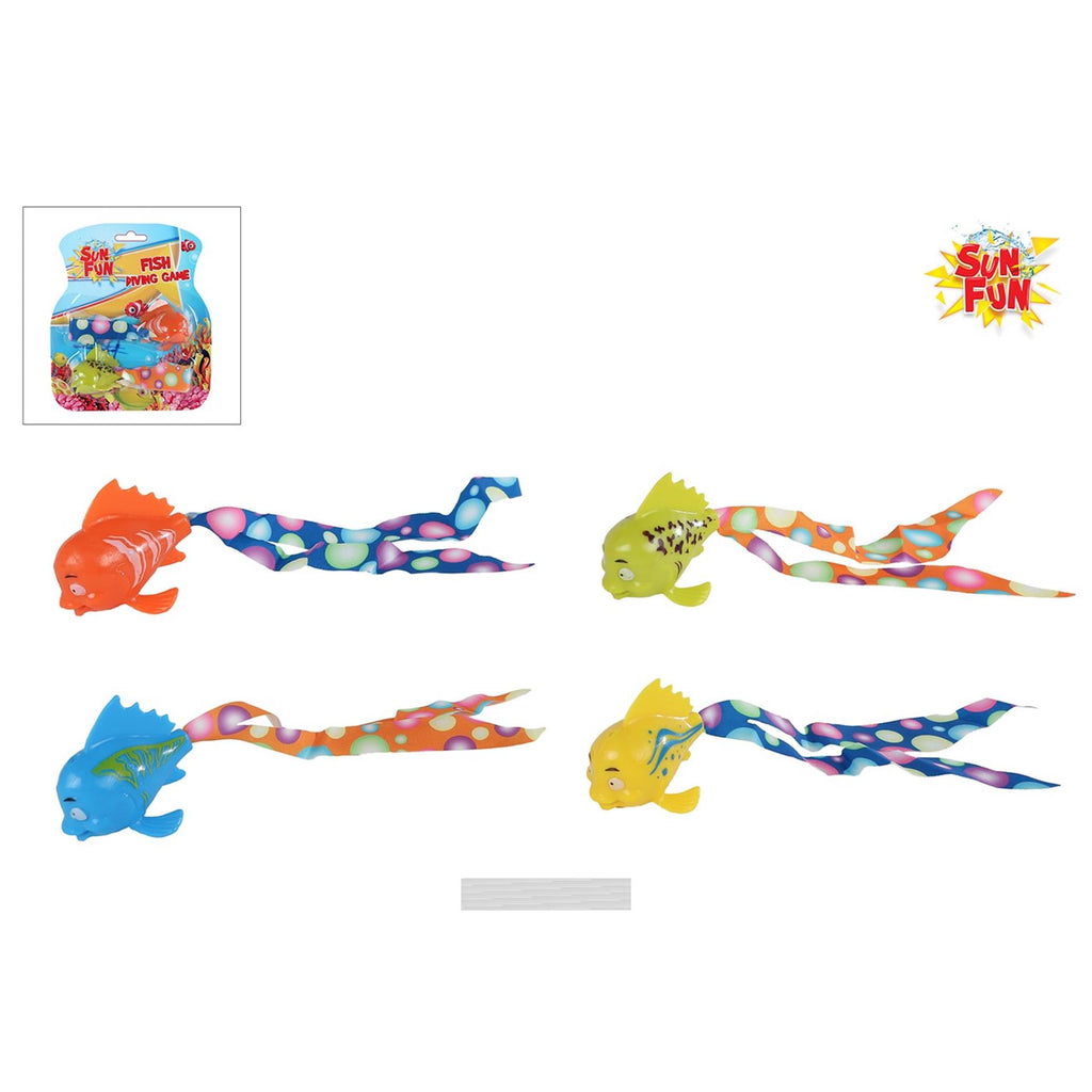 Sun Fun - Sun Fun duikspel vissen 2 op kaart