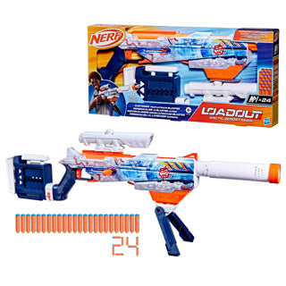 NERF - NERF loadout arctic zerostriker blaster en 24 n1-darts