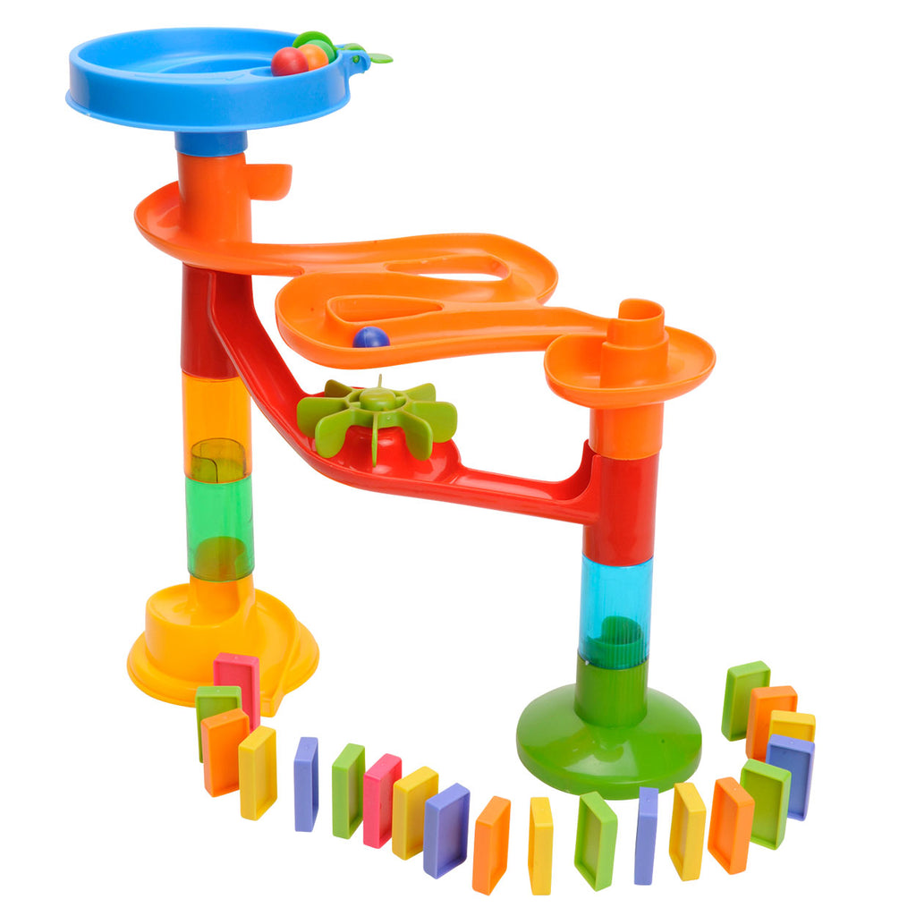 - Knikkerbaan met Domino 33dlg.