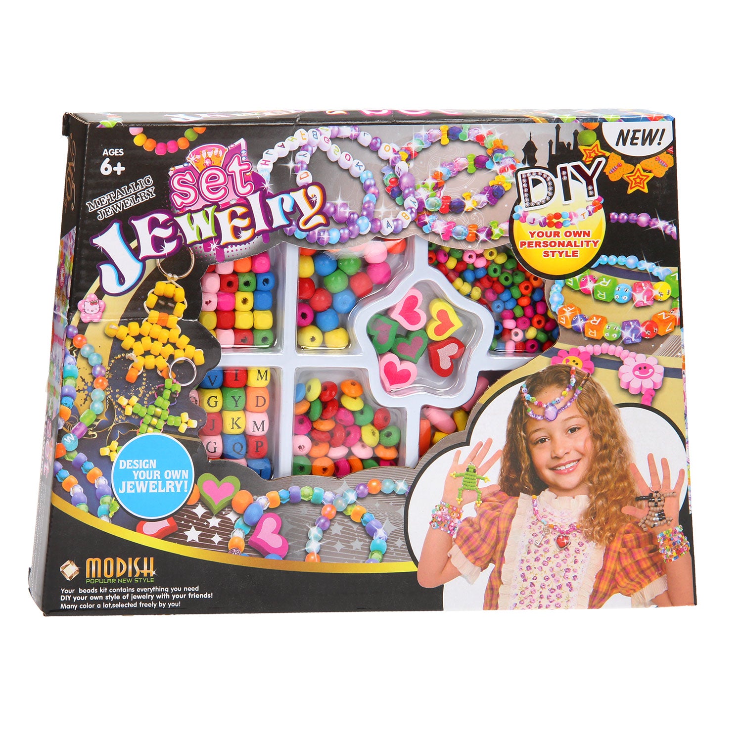 - Houten Kralenset