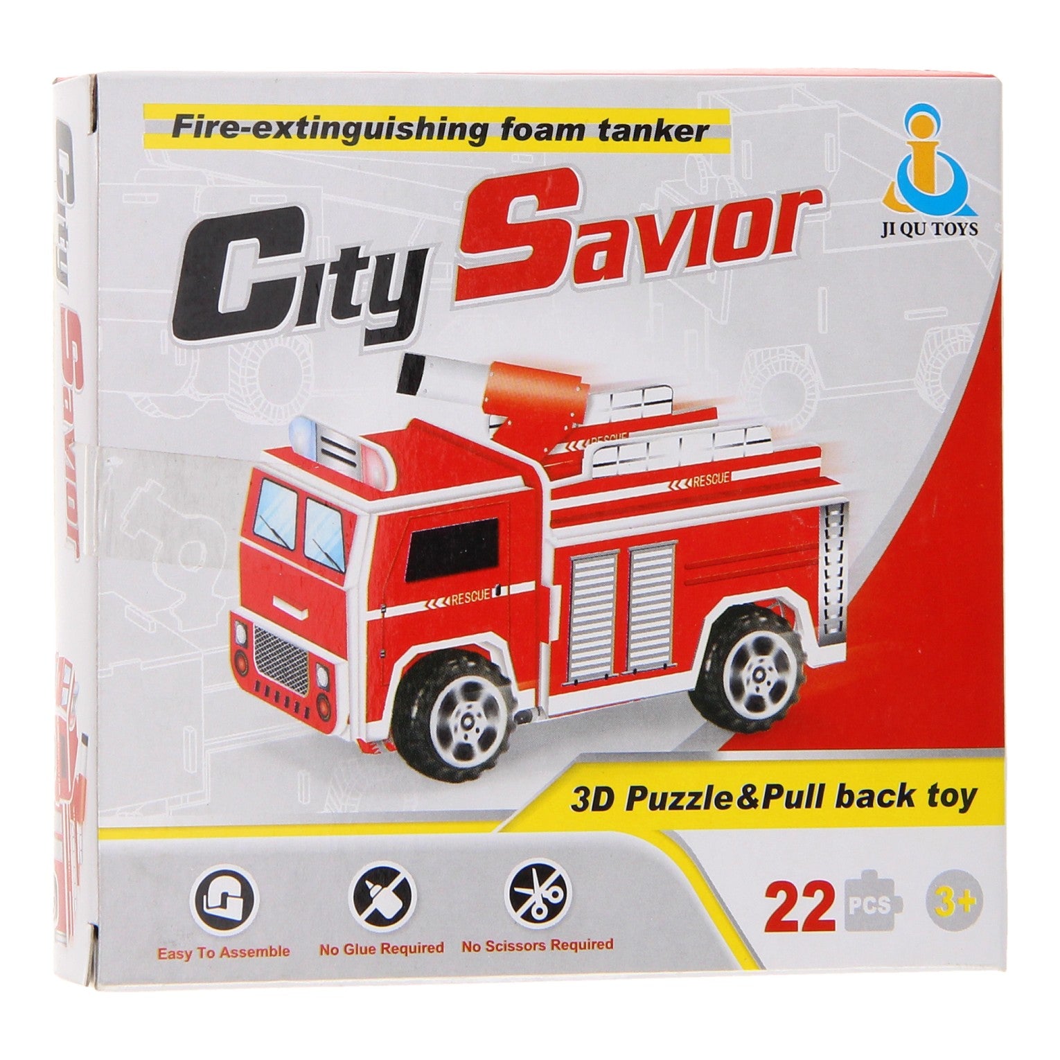 - 3D Puzzel Brandweerauto 22st.