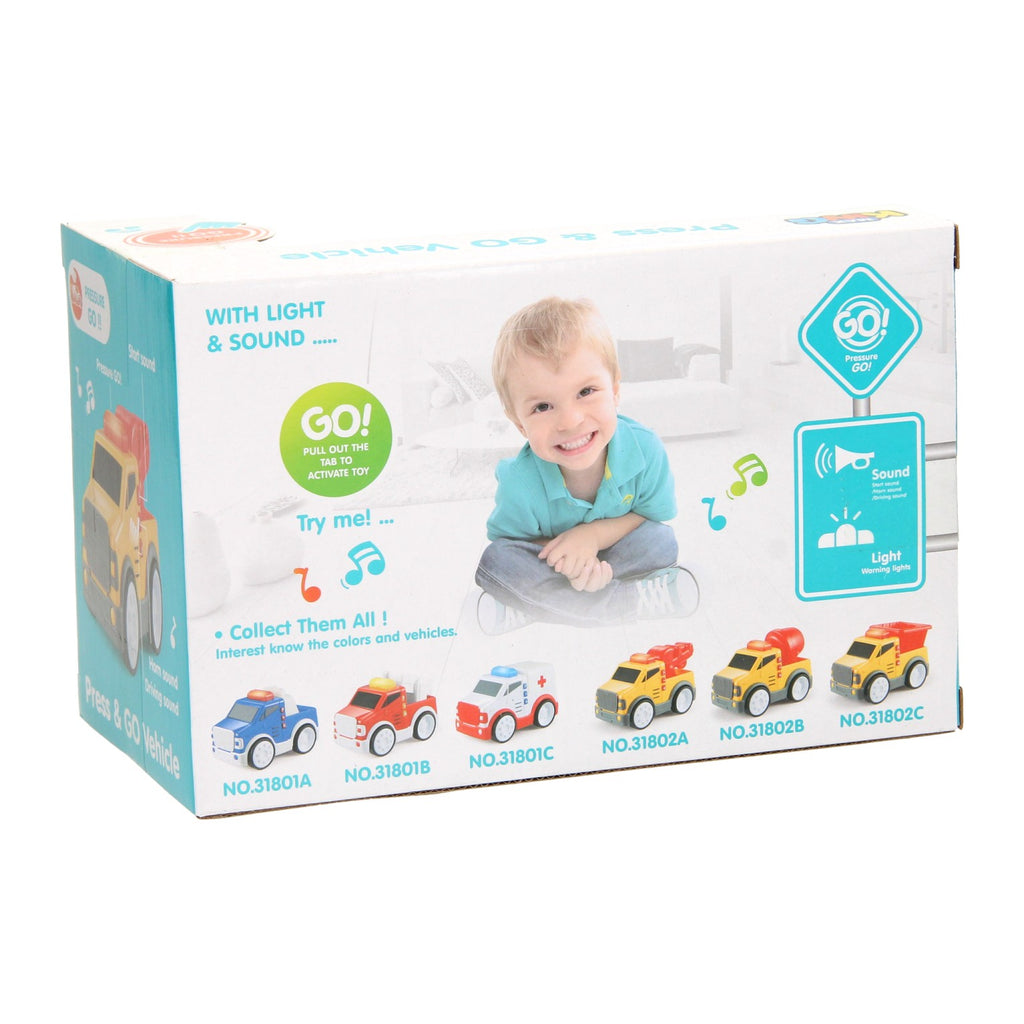 Press go auto - ambulance