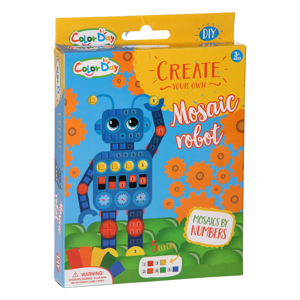 - Maak je eigen Mozaïekrobot