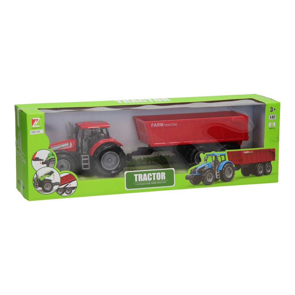 - Tractor met Aanhanger 1:32
