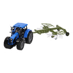 Tractor met hooischudder 1:32