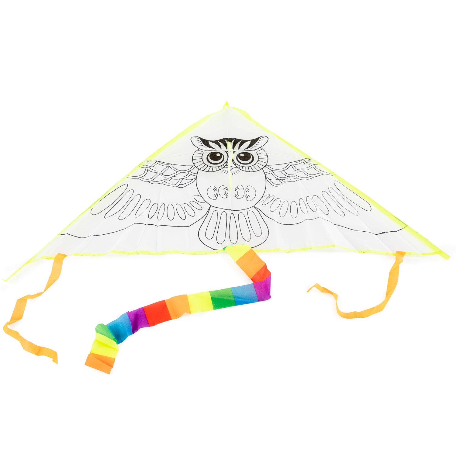 - Kleur je eigen Vlieger - Uil