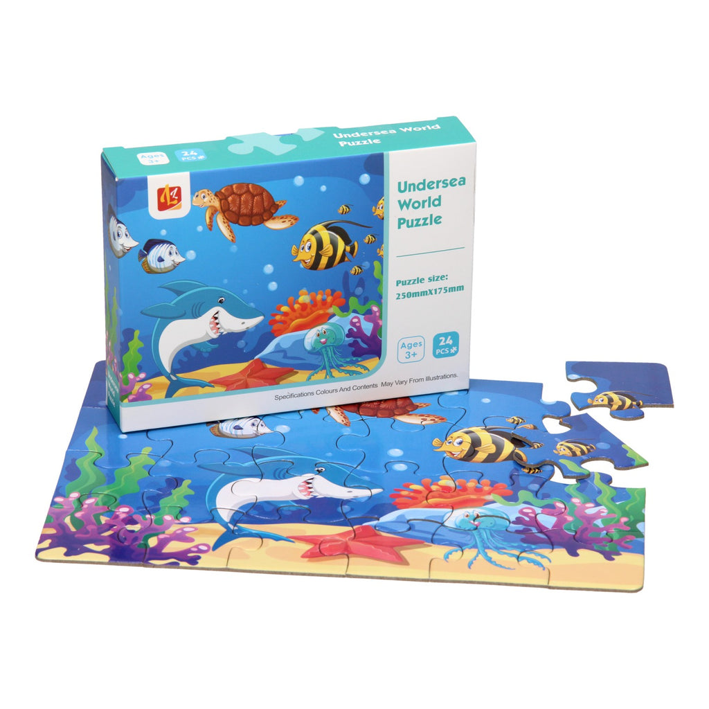 Puzzel Onderwaterwereld, 24st.