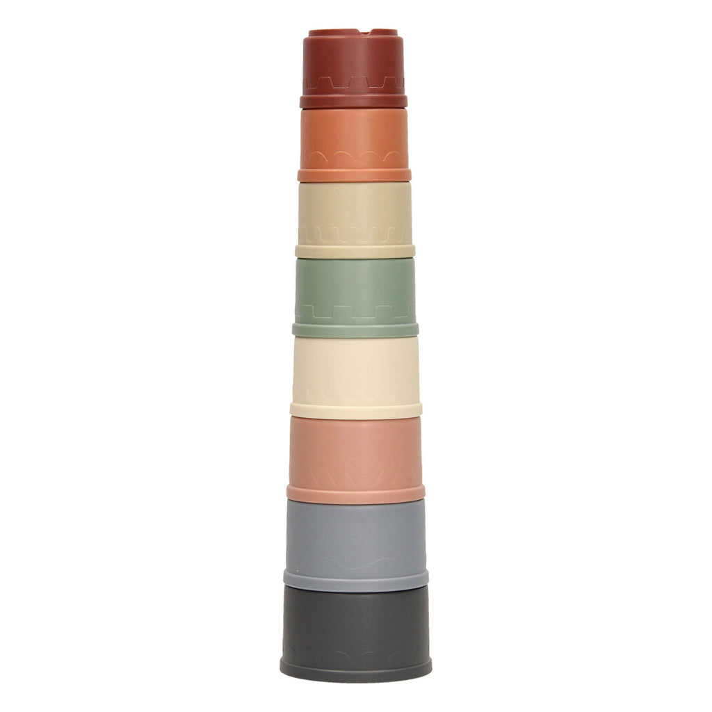 Lobbes - Lobbes Stapelbekers pastel 8dlg.