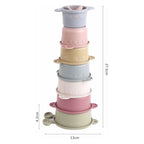 Lobbes - Lobbes Waterval badbekers pastel 8dlg.