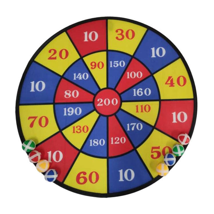 Lobbes - Lobbes Mega dartbord klittenband 8 ballen
