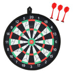 Dartbord klittenband met 3 pijltjes