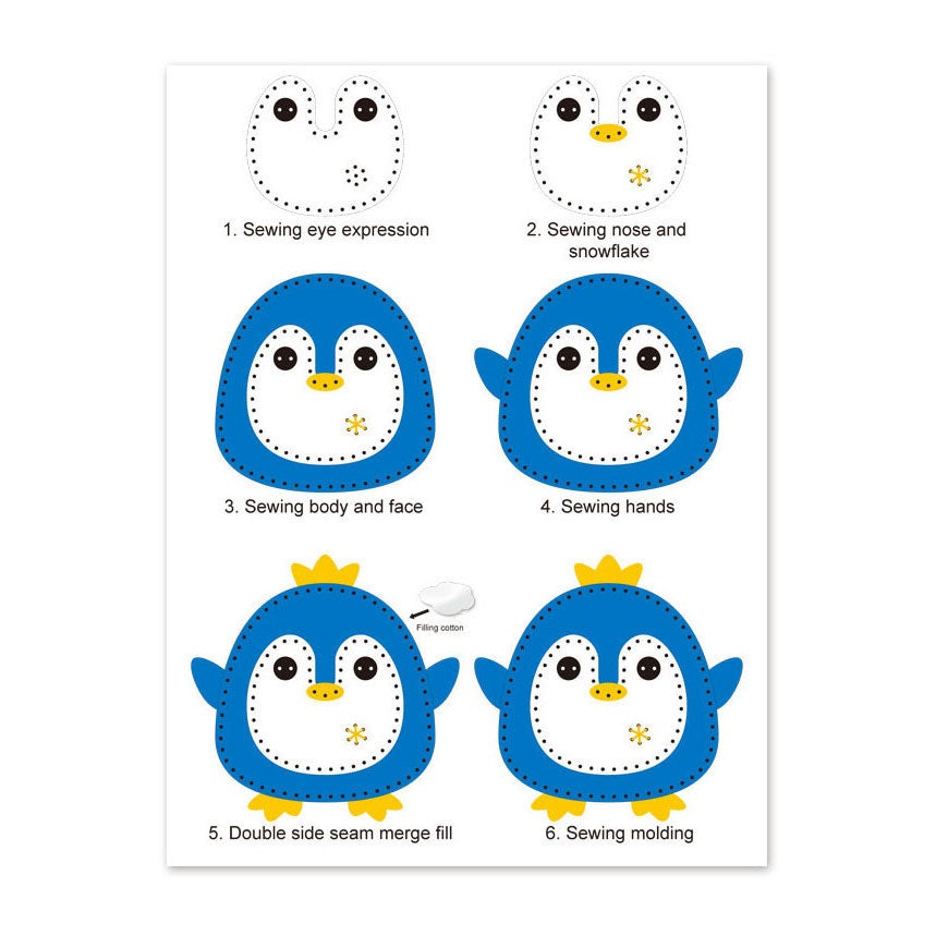Lobbes - Lobbes Handwerkset pinguin
