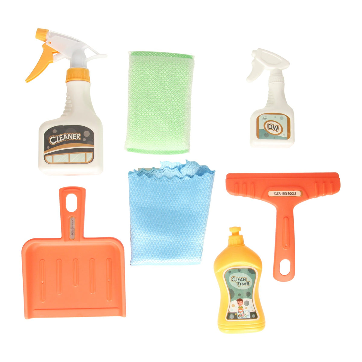 - Schoonmaakset in Tray 7dlg.