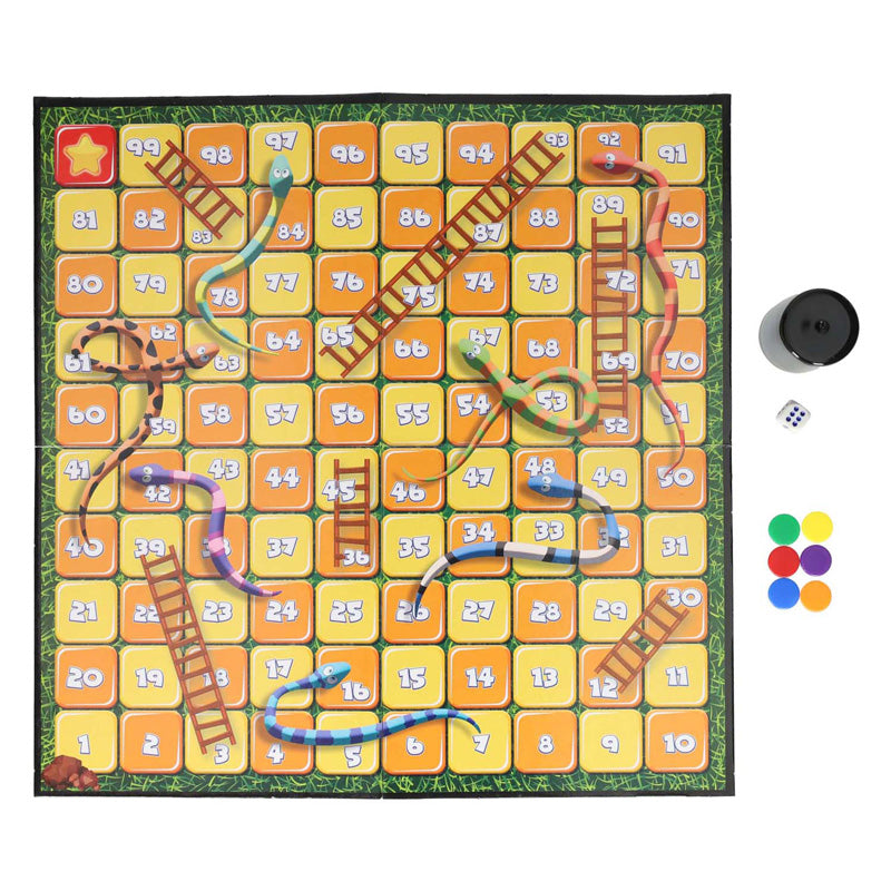 - Snakes & Ladders Bordspel
