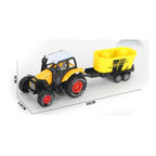 - Die-cast Trekker met Aanhanger en Pull-backfunctie