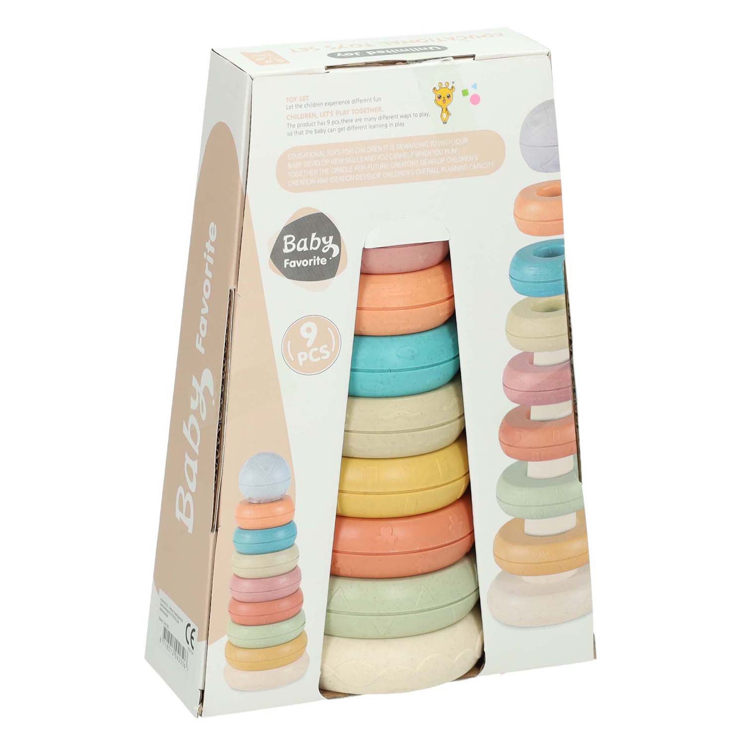 - Baby Stapeltoren Pastel