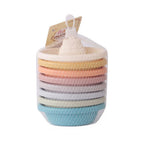 Lobbes speelgoed bv badbootjes pastel, 8dlg.