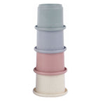 Stapelbekers pastel, 4dlg.