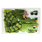 Lobbes Speelgoed- Lobbes SpeelgoedDinotrack uitgebreid speelset 200dlg.
