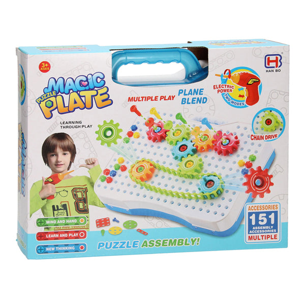 - Magic Plate Schroeven & Tandwielen 151dlg.