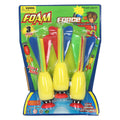 Foam zuignap werppijlen, 3st