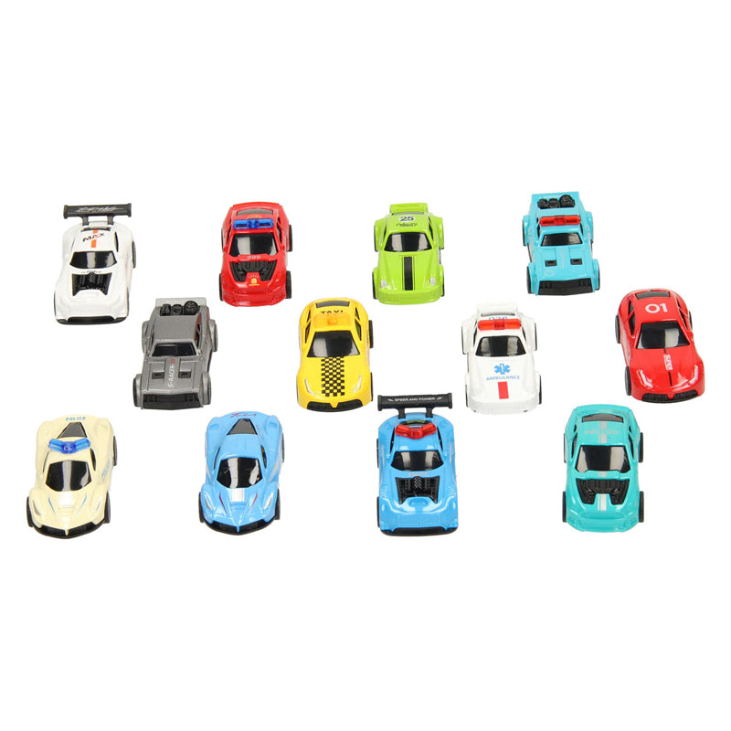 Lobbes Speelgoed- Lobbes SpeelgoedDie-cast auto's speelset 12dlg.