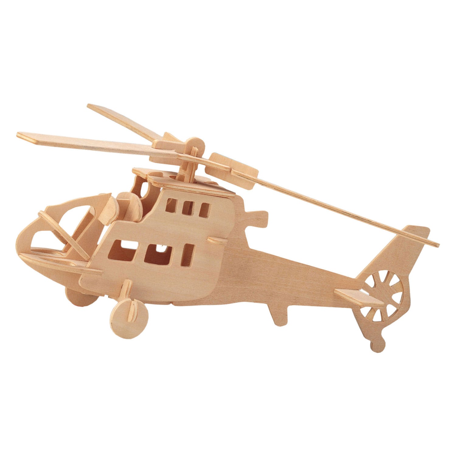 - Houten Bouwpakket Helikopter