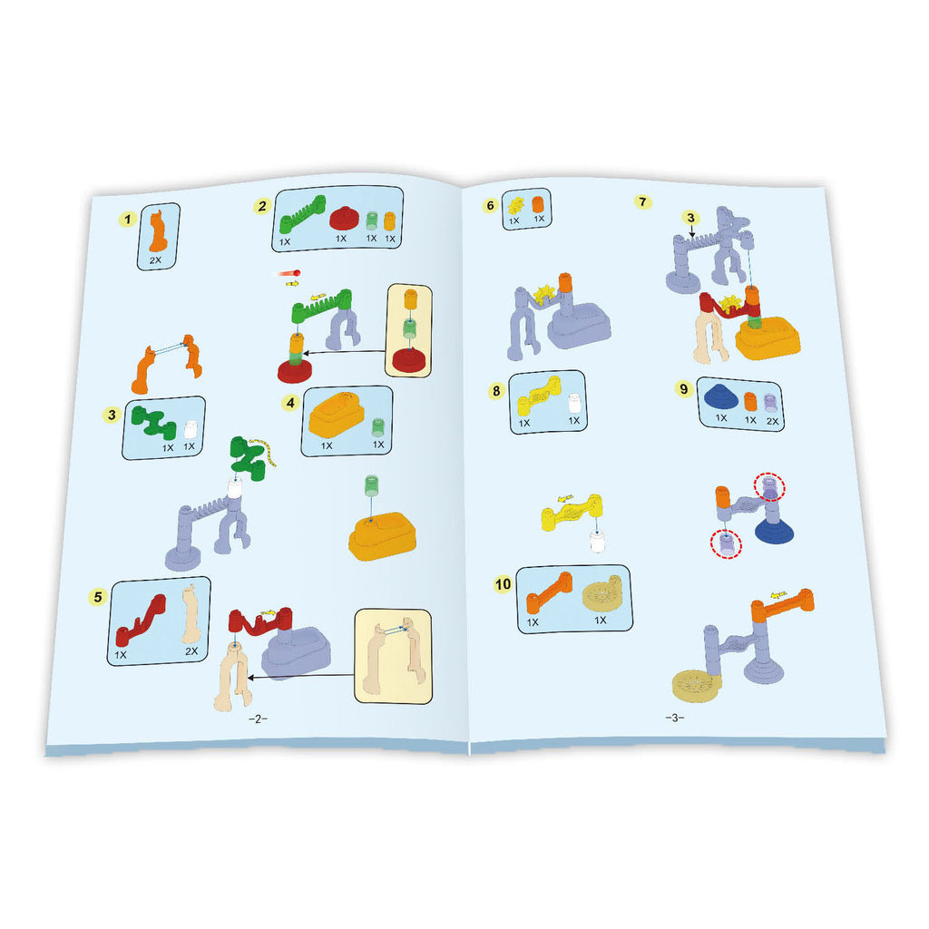 - Knikkerbaan met Instructieboek - 150dlg.