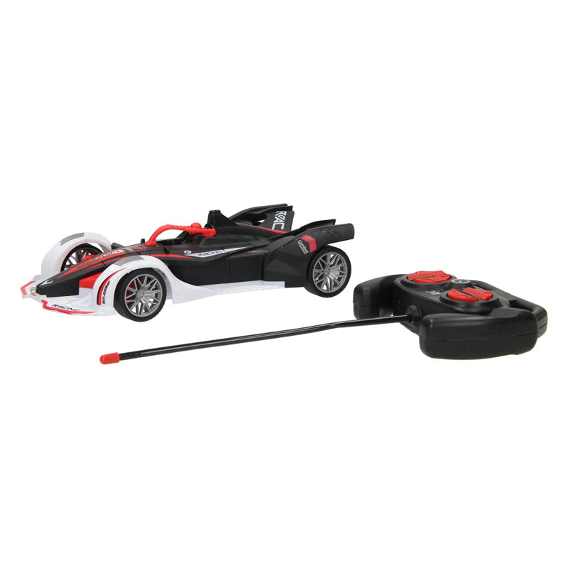 Rc - Rc racer rood/zwart bestuurbare auto