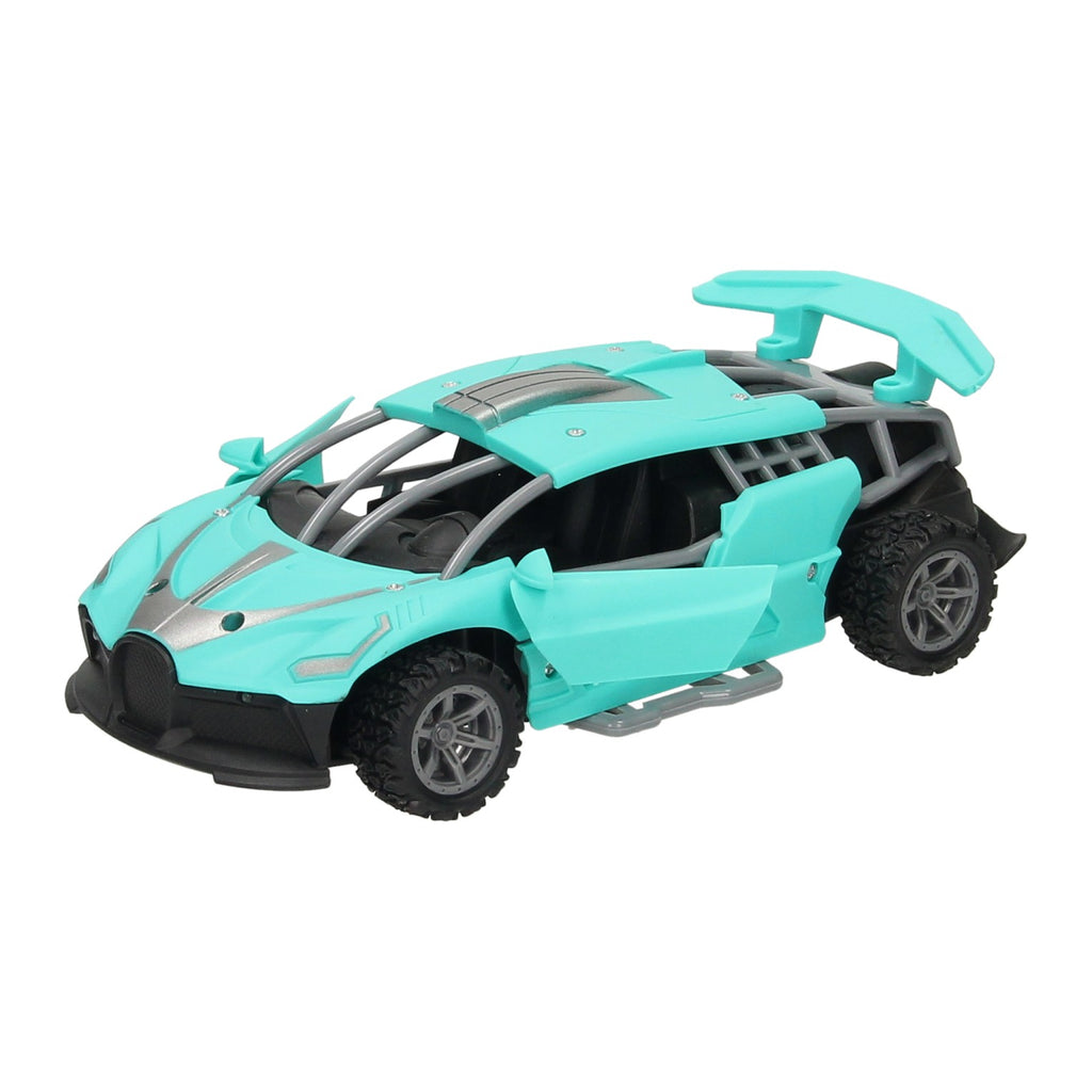 Lobbes Speelgoed- Lobbes SpeelgoedRc auto multifunctie blauw