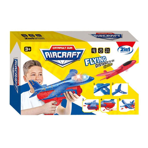- Afschiet Foamvliegtuig