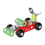 - Metalen Constructieset Raceauto 46dlg.