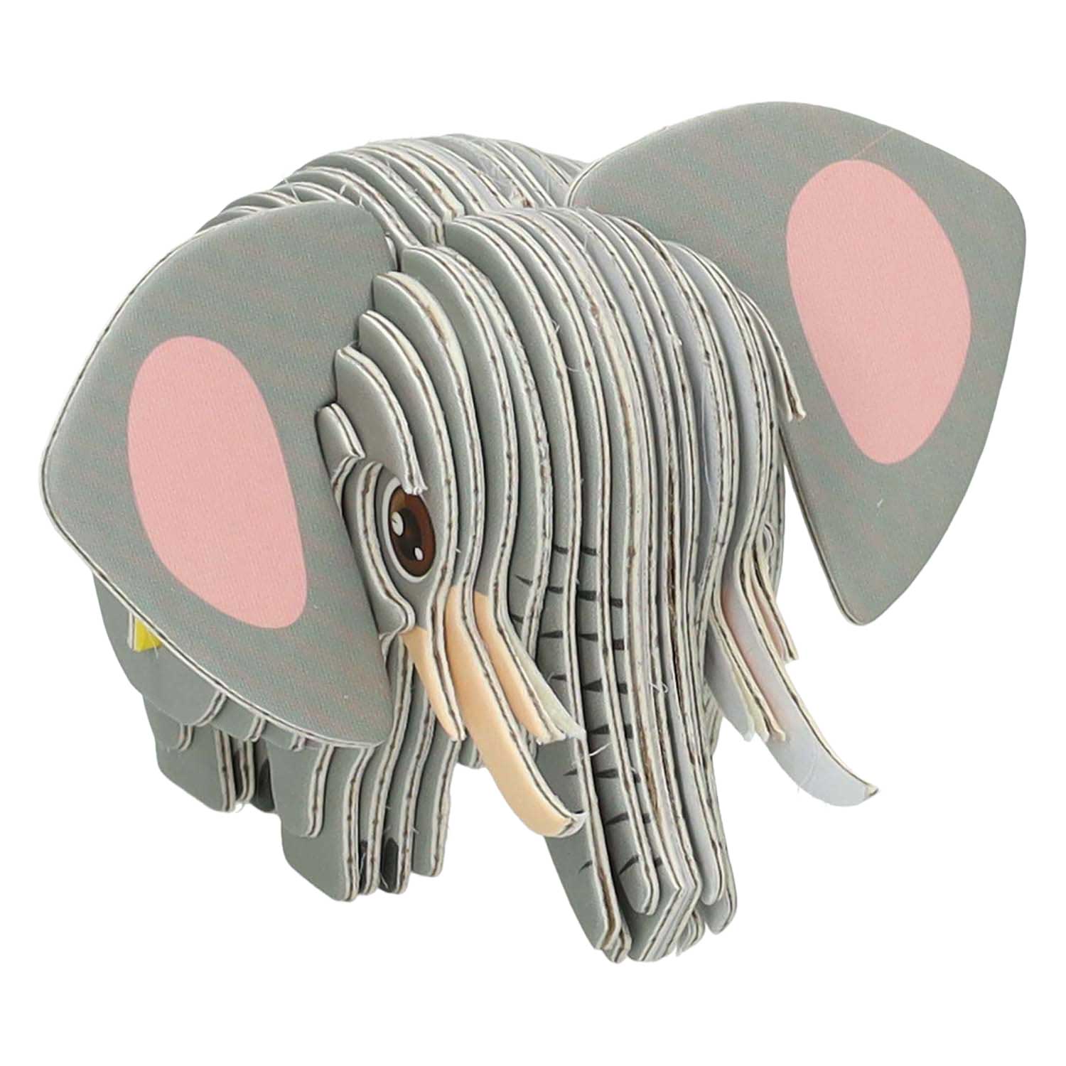 Lobbes - Lobbes 3d puzzel olifant 36 stuks