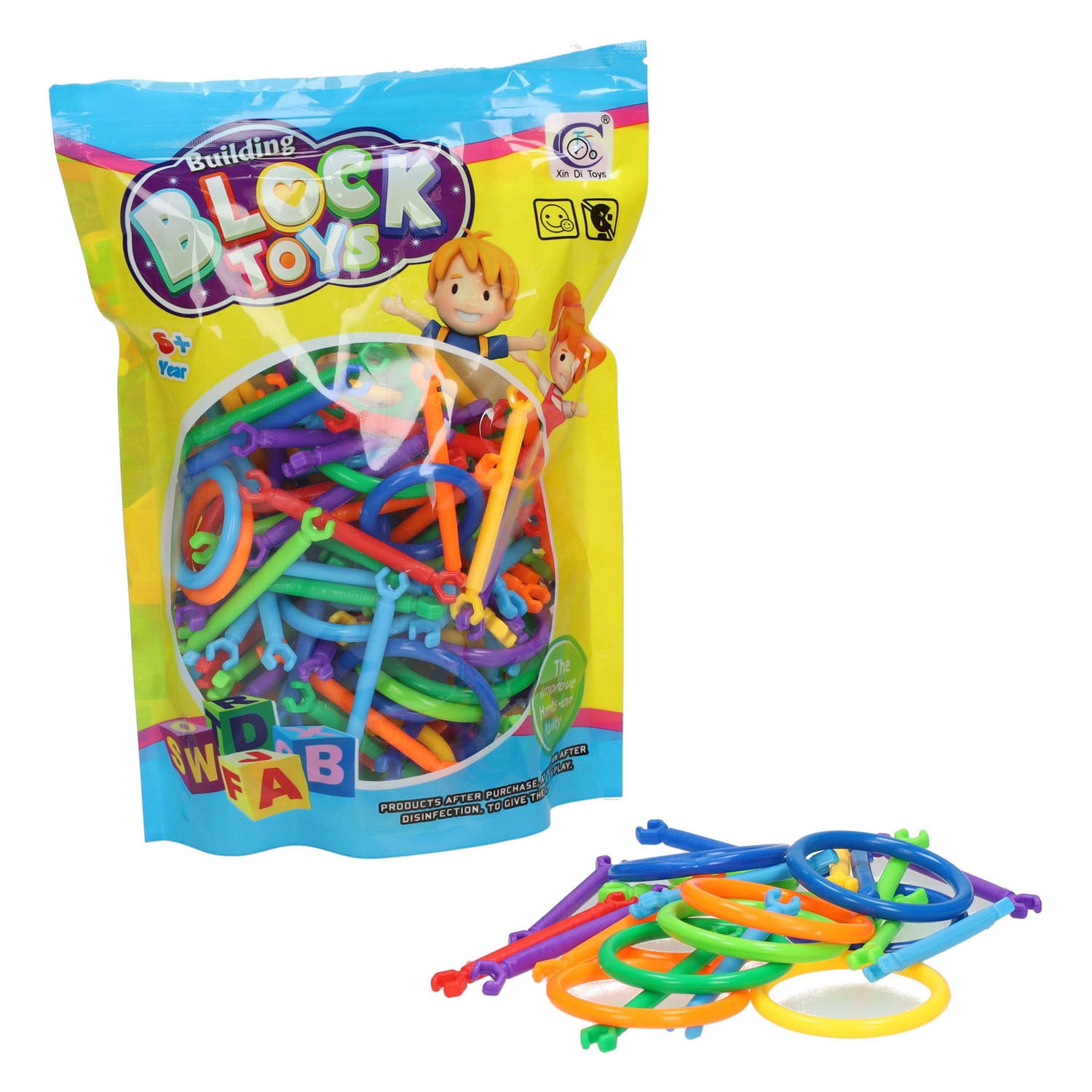 Bouwstaafjes en ringen