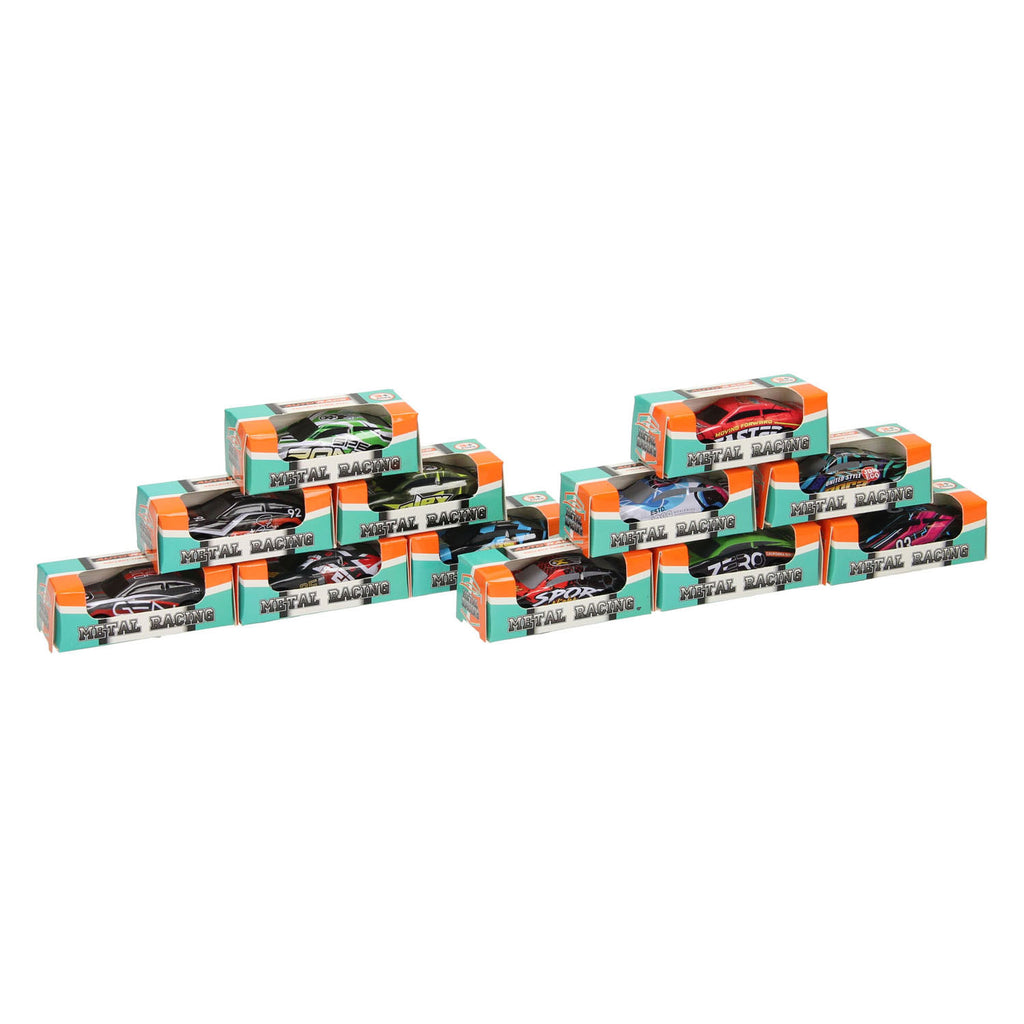 - Metalen Raceauto Free Wheel