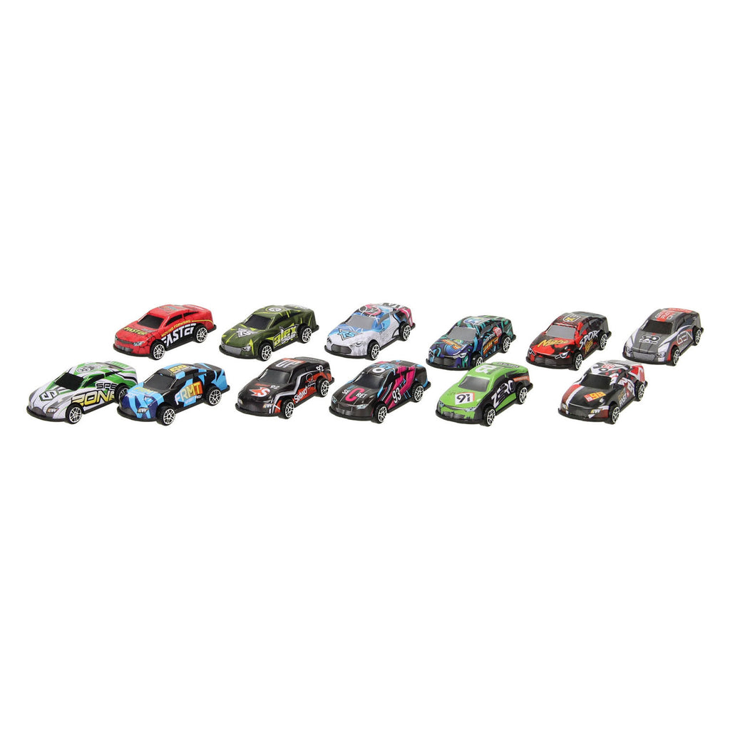 - Metalen Raceauto Free Wheel