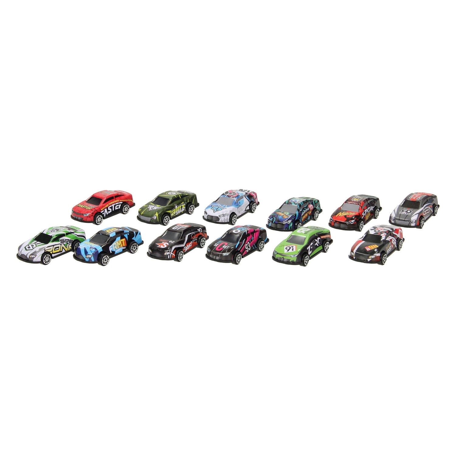 - Metalen Raceauto Free Wheel