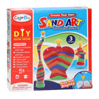 Zandkunst regenboog
