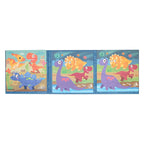 Magnetisch puzzelboek dino
