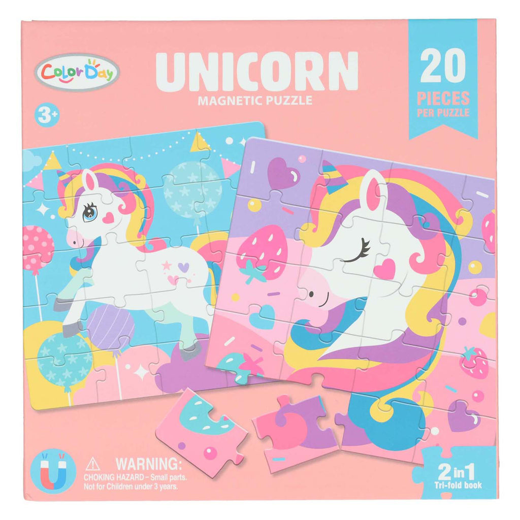 - Magnetisch Puzzelboek Eenhoorn