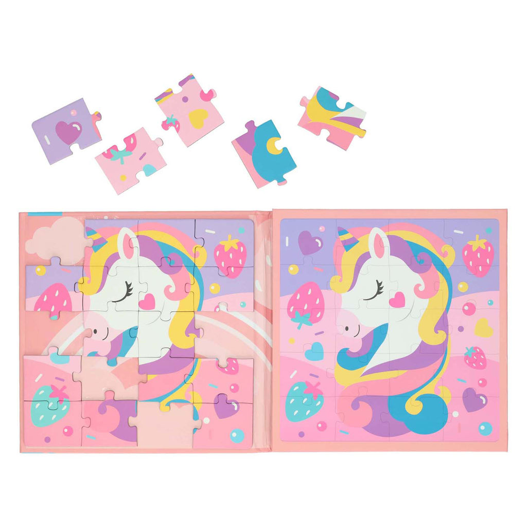 - Magnetisch Puzzelboek Eenhoorn