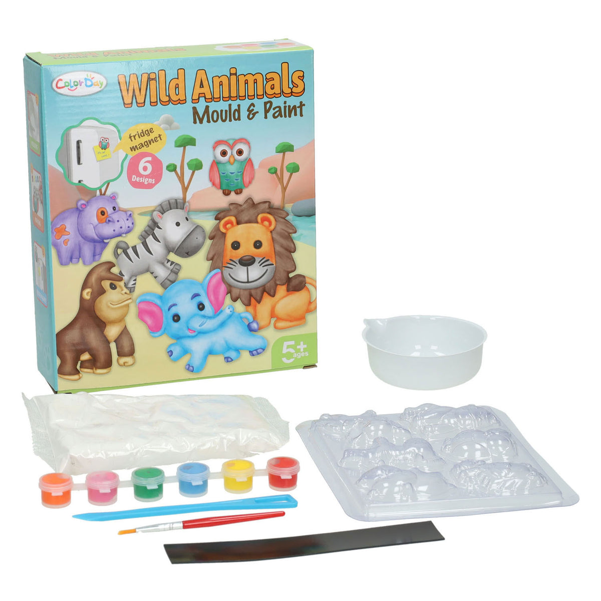- Gieten & Schilderen Wilde Dieren