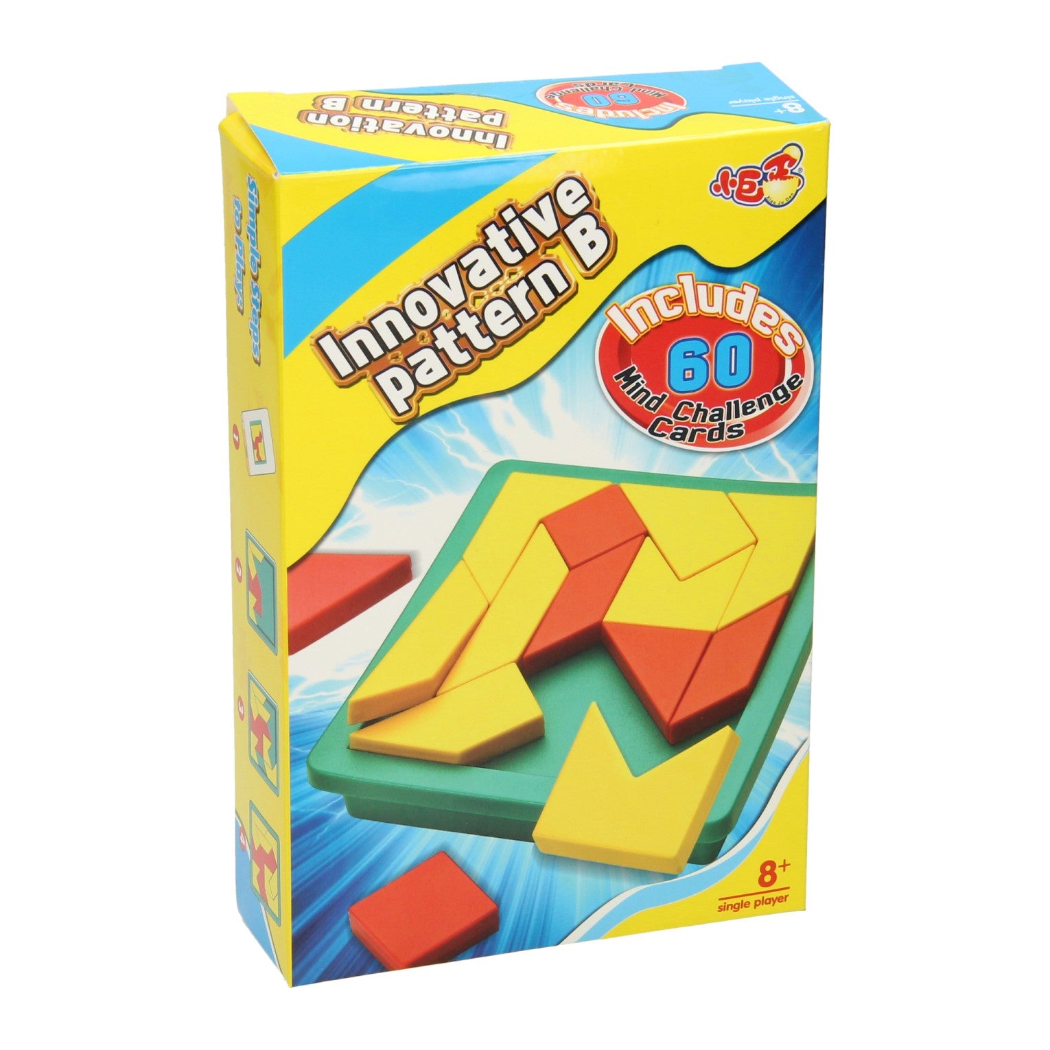 Lobbes Speelgoed- Lobbes SpeelgoedVormenpuzzel tangram 60 challenges