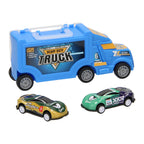 Lobbes - Lobbes Vrachtwagen met 2 auto's