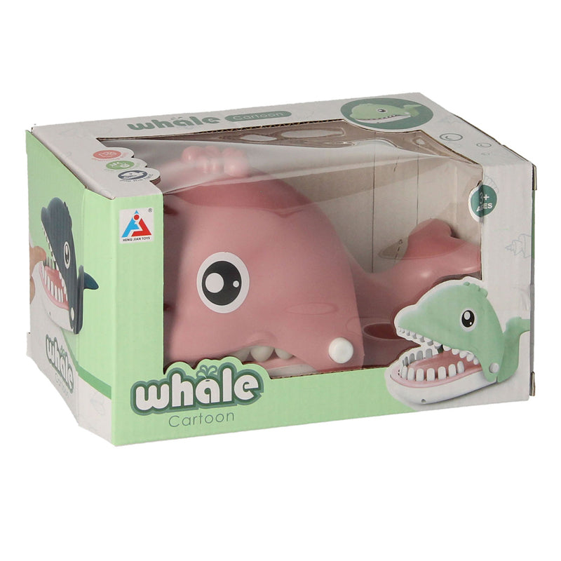 Lobbes - Lobbes Bijtende walvis roze spel