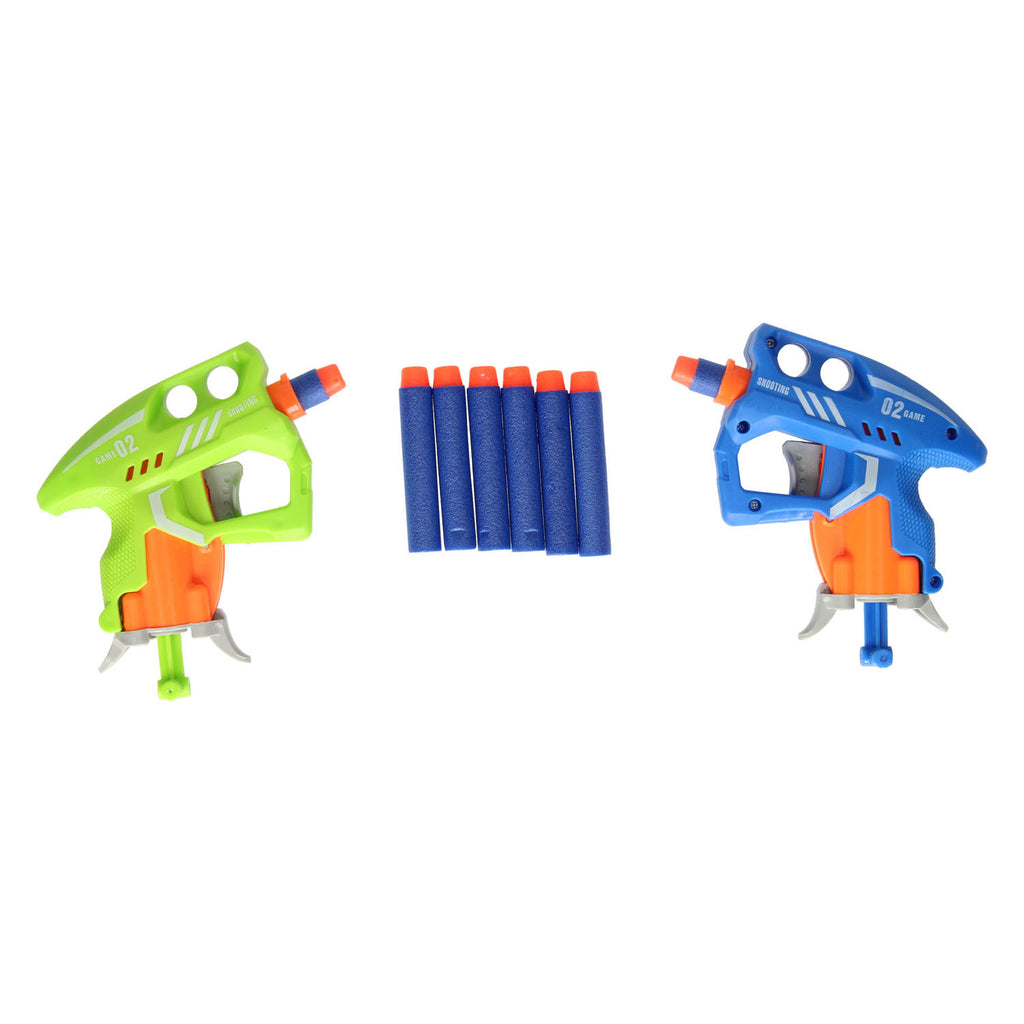 Lobbes - Lobbes Soft dart spel 2 pistooltjes