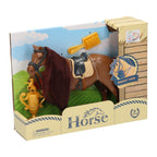 Paard met kammetje en beker