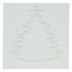 String art kerstboom met led lampjes