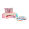Kleuren buttons spel met magnetische pen roze
